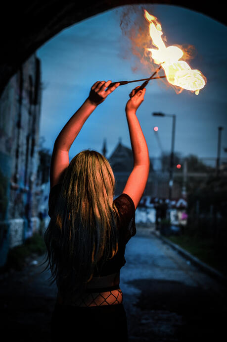 Missy, London (Tattoo model)